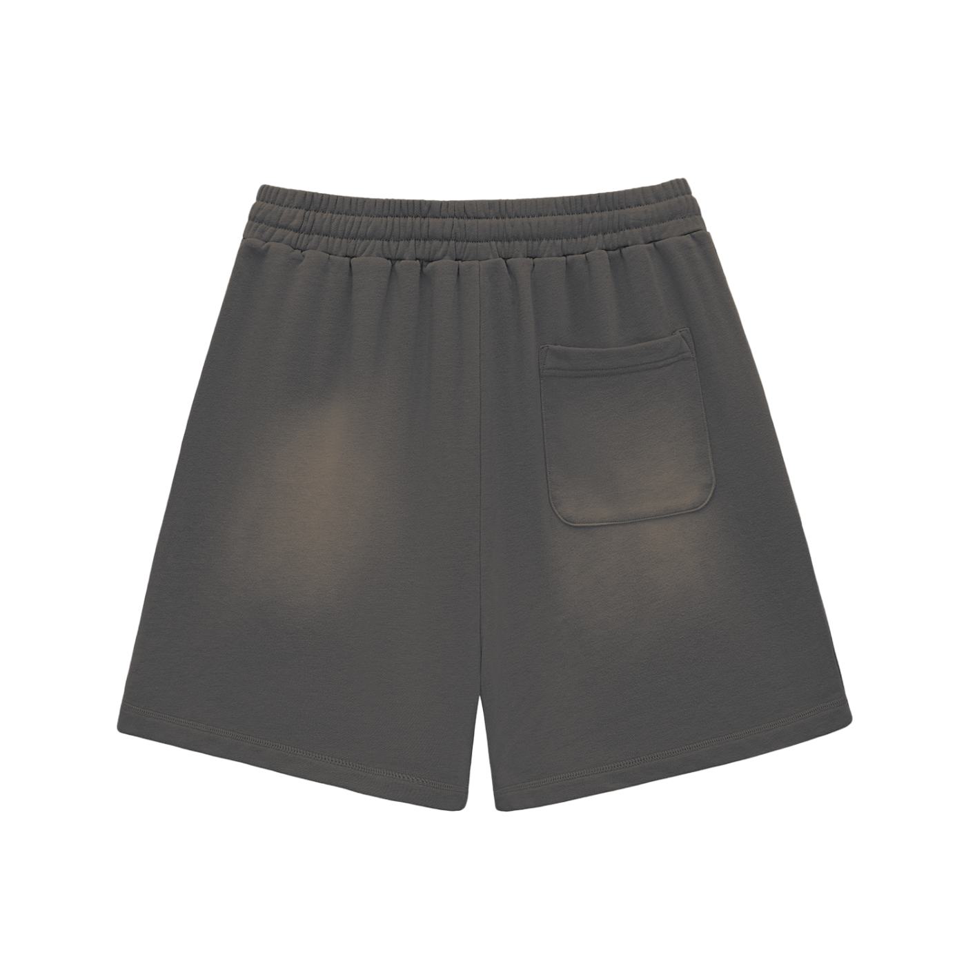 Abandoned Art Sun Fade Raw Edge Cotton Shorts