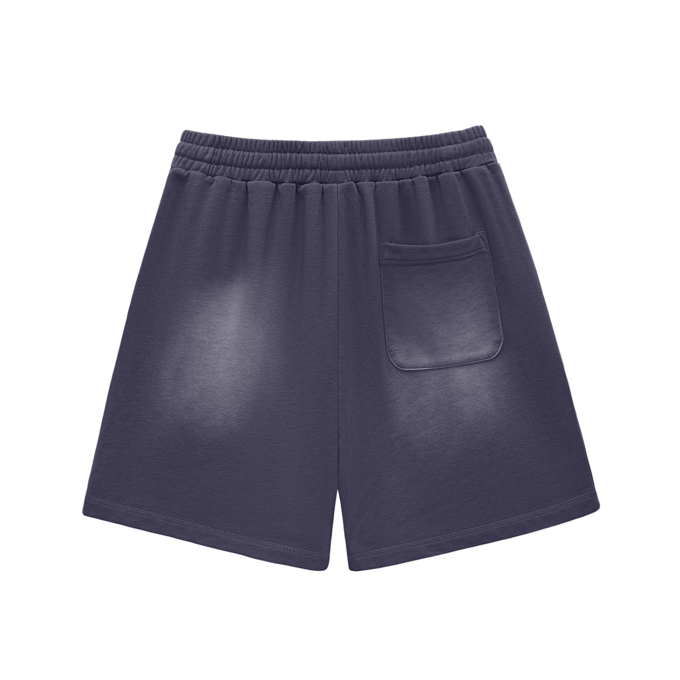 Abandoned Art Sun Fade Raw Edge Cotton Shorts