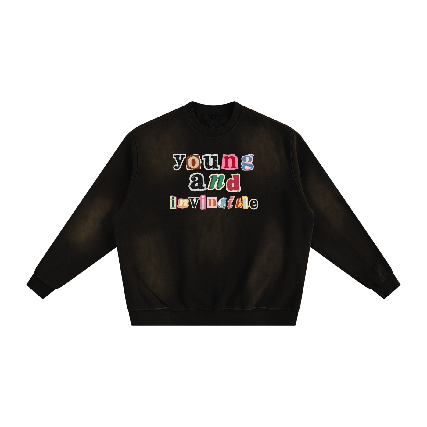 Abandoned Art Sunfade Fleeced Crewneck