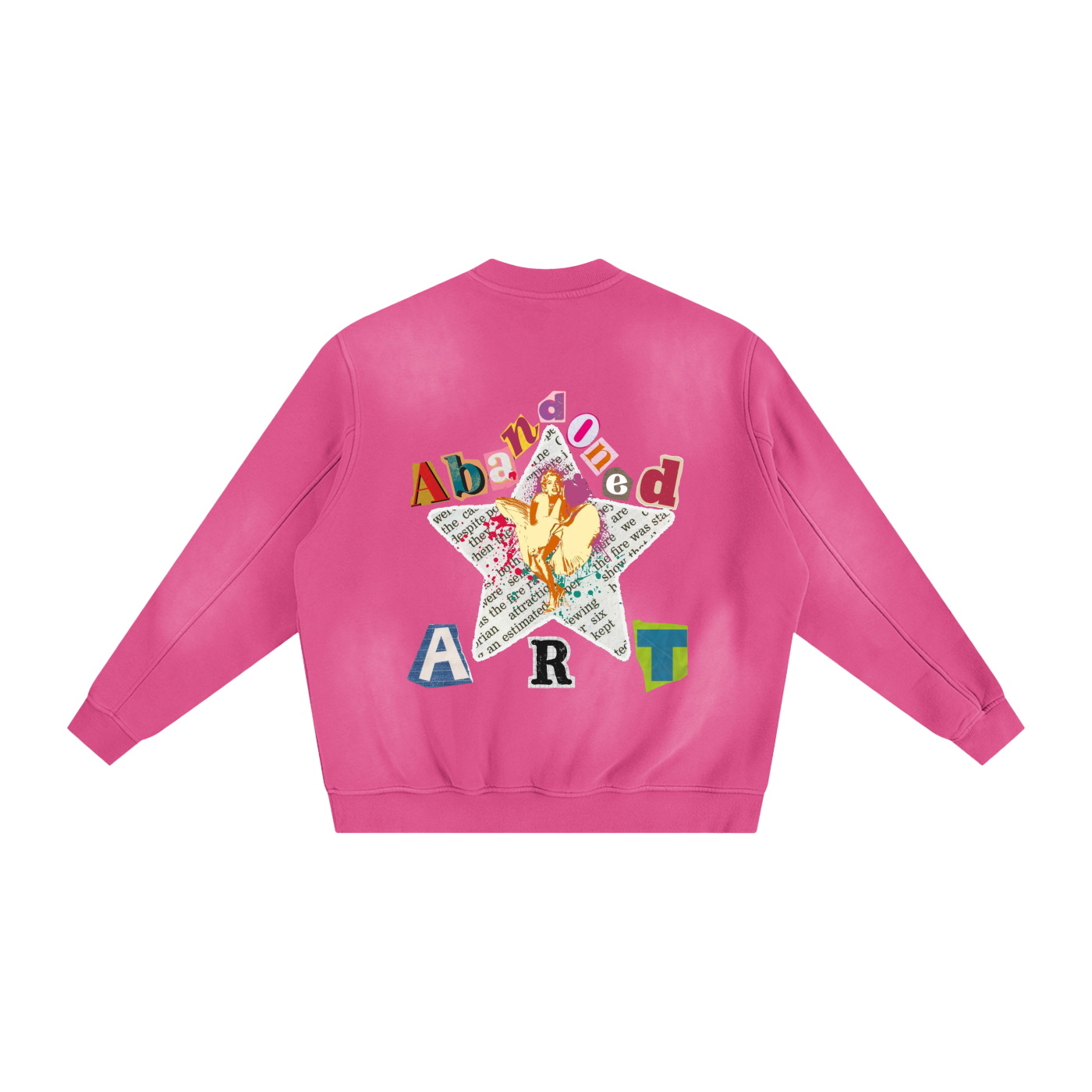 Abandoned Art Sunfade Fleeced Crewneck