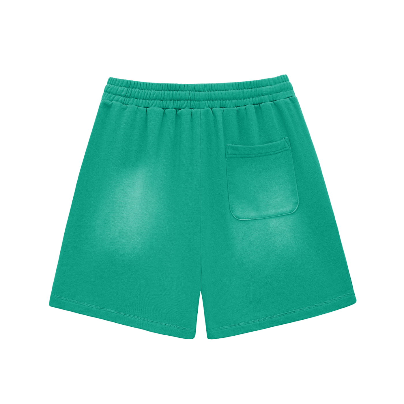 Abandoned Art Sun Fade Raw Edge Cotton Shorts