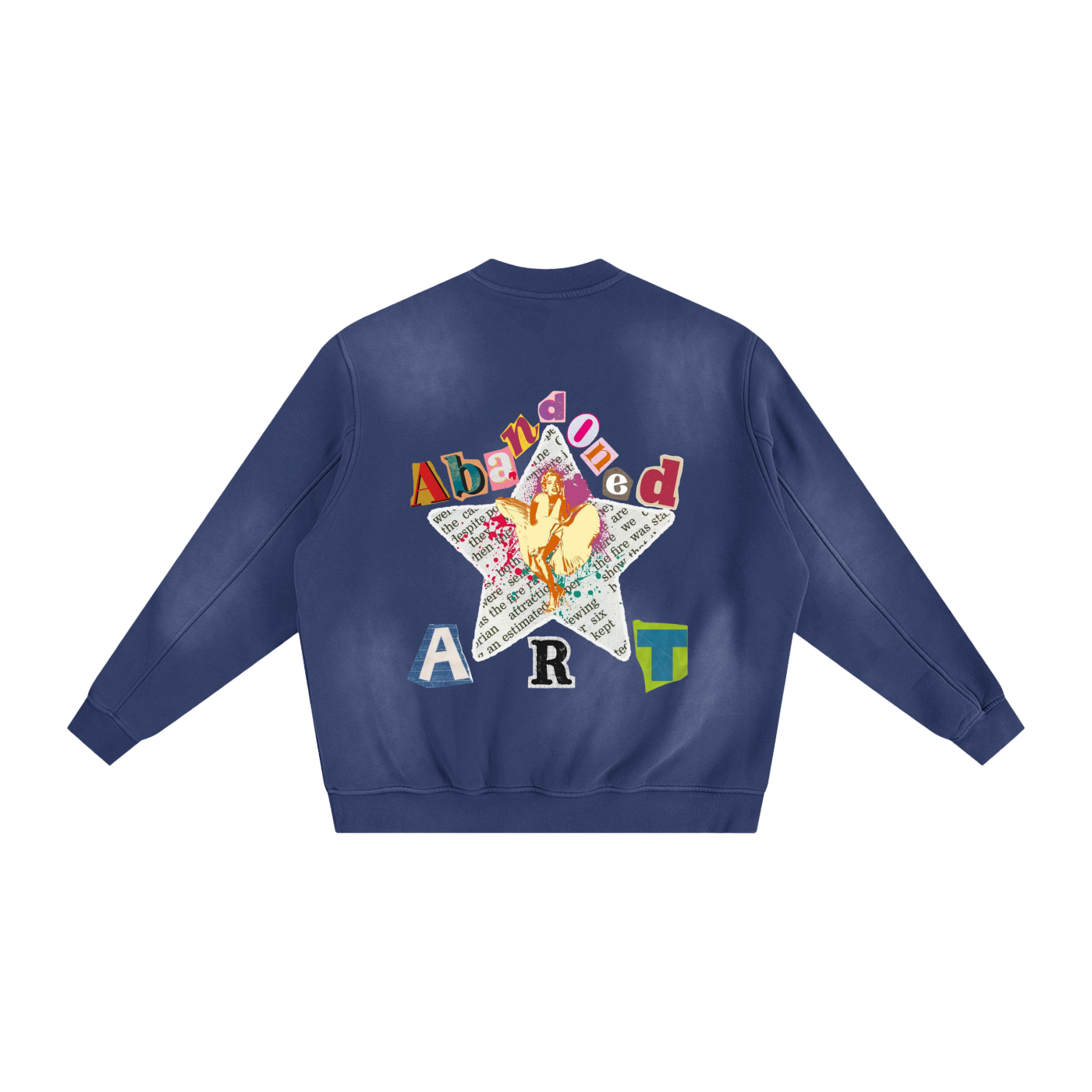 Abandoned Art Sunfade Fleeced Crewneck