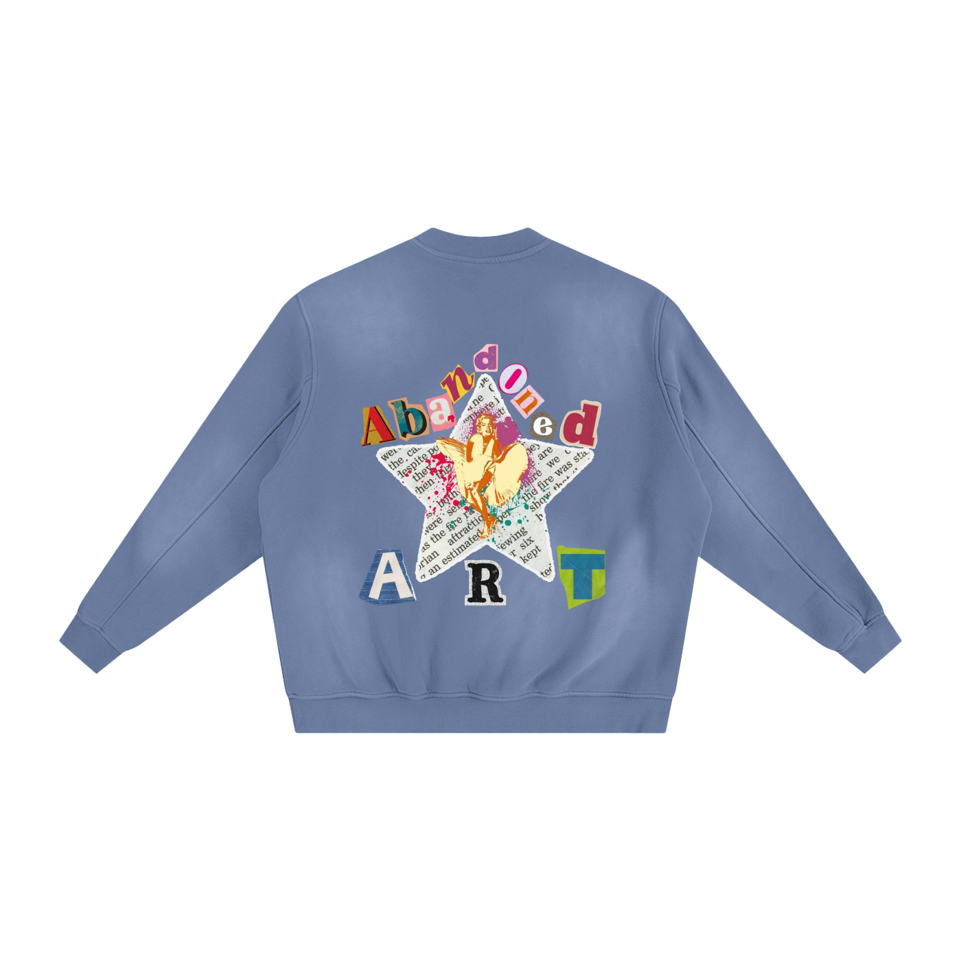 Abandoned Art Sunfade Fleeced Crewneck