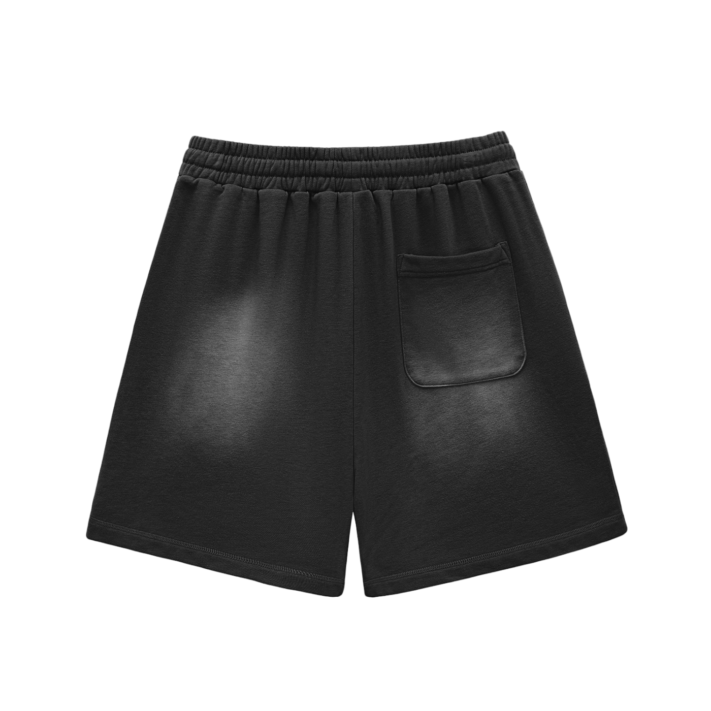 Abandoned Art Sun Fade Raw Edge Cotton Shorts