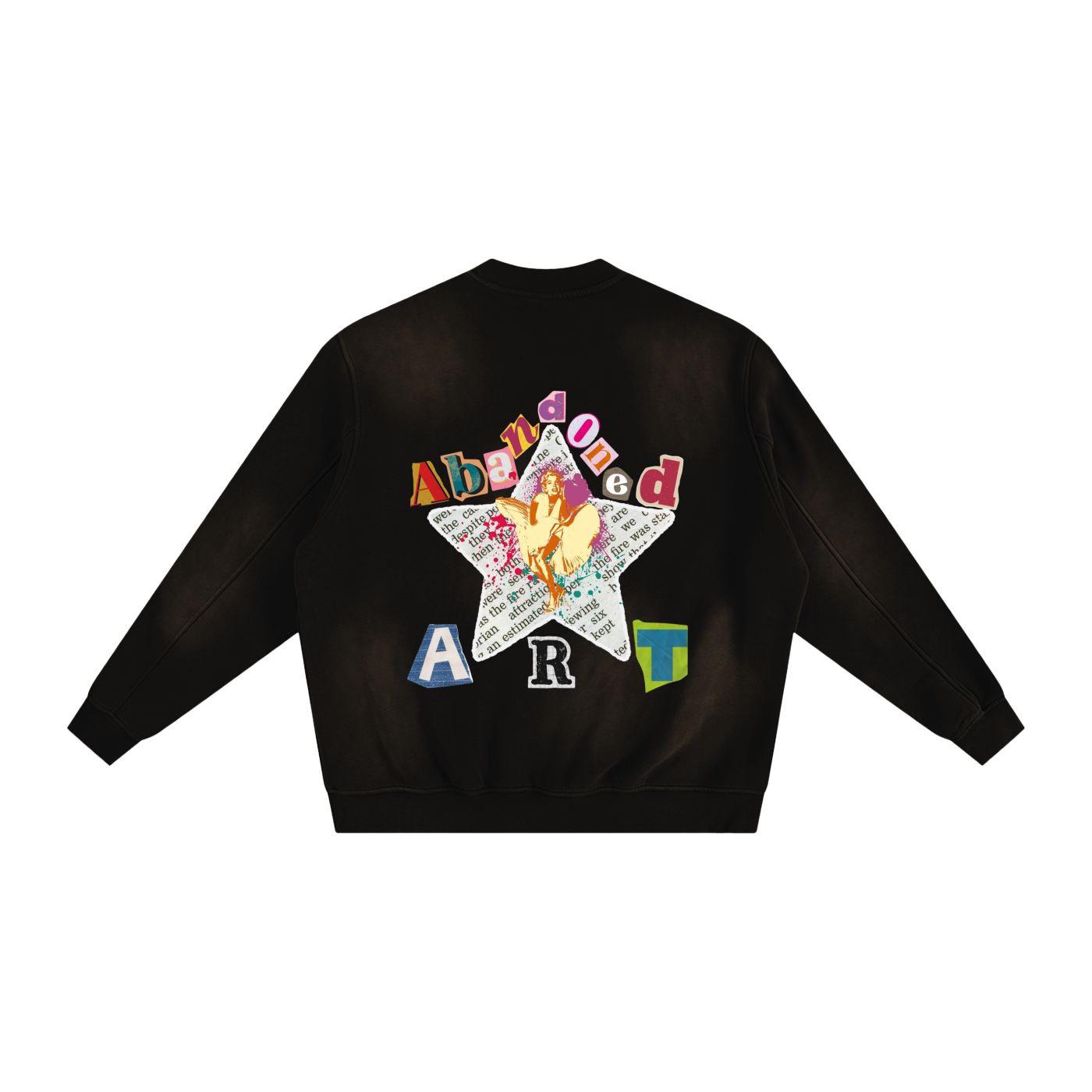 Abandoned Art Sunfade Fleeced Crewneck