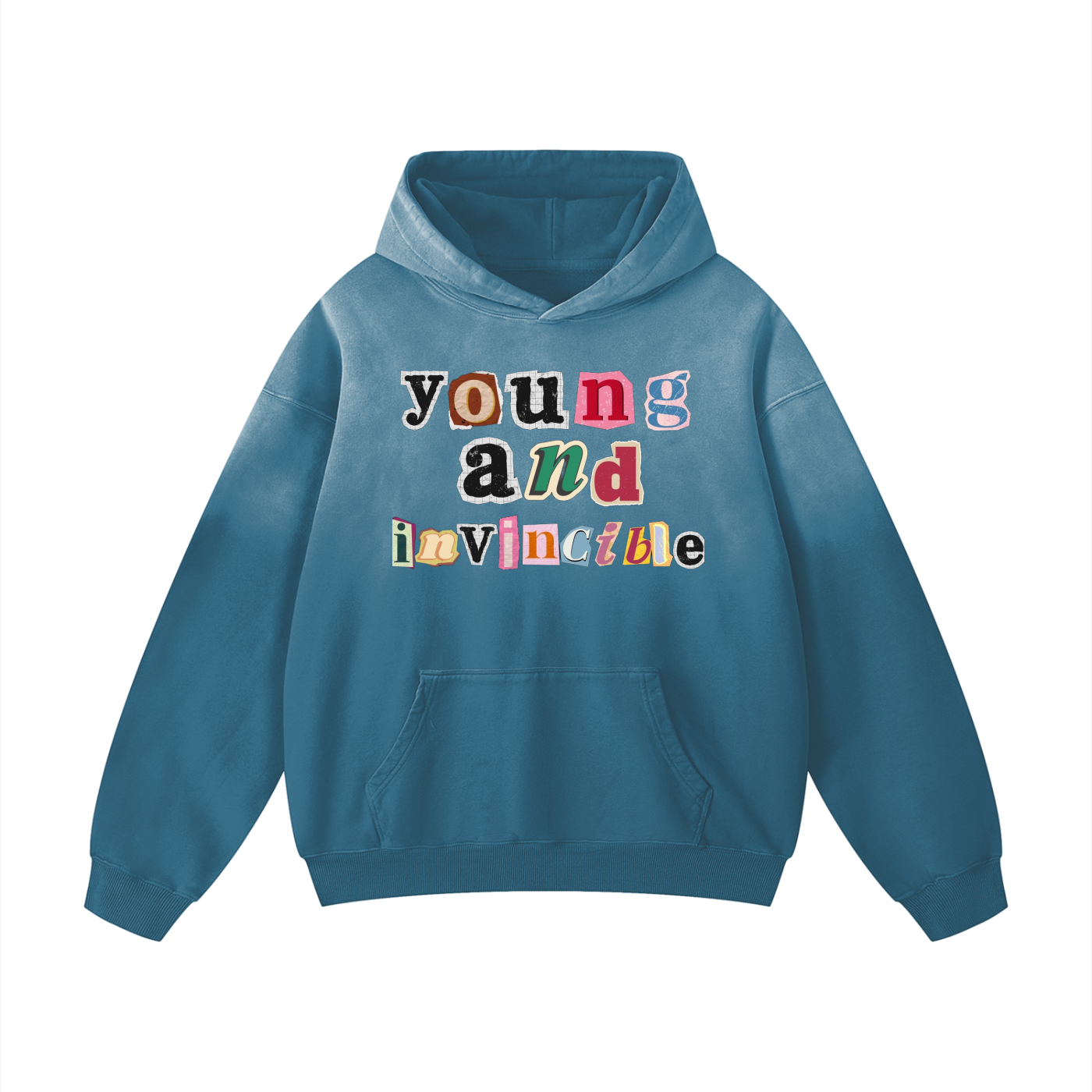 Abandoned Art Heavyweight Sunfade Oversized Hoodie