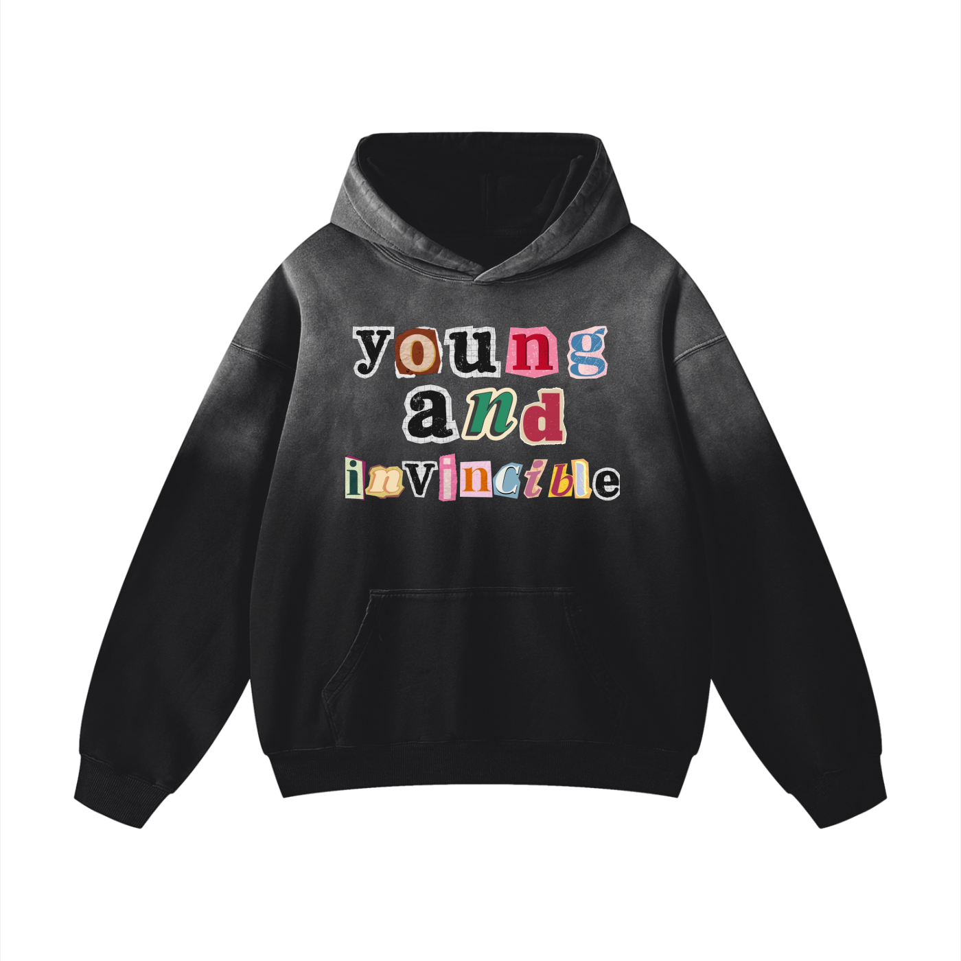 Abandoned Art Heavyweight Sunfade Oversized Hoodie