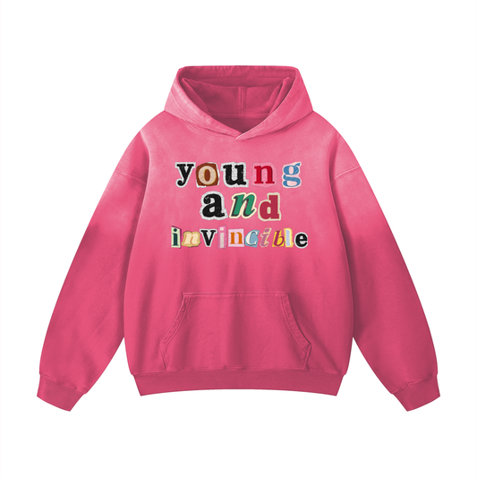 Abandoned Art Heavyweight Sunfade Oversized Hoodie