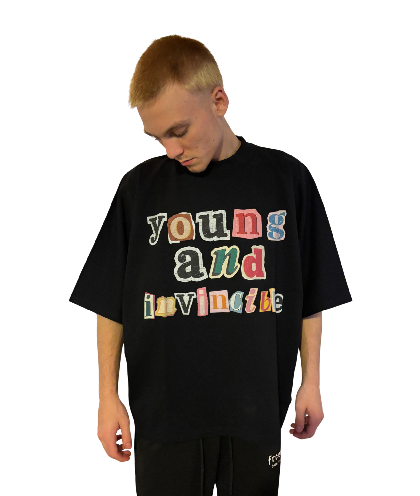Abandoned Art Oversize One-piece Pattern Cut Boxy Tee - 300 GSM