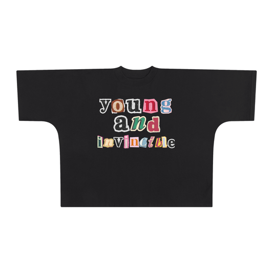 Abandoned Art Oversize One-piece Pattern Cut Boxy Tee - 300 GSM