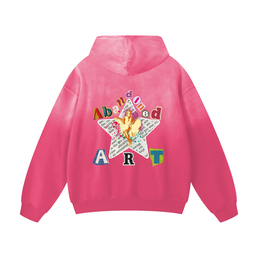 Abandoned Art Heavyweight Sunfade Oversized Hoodie
