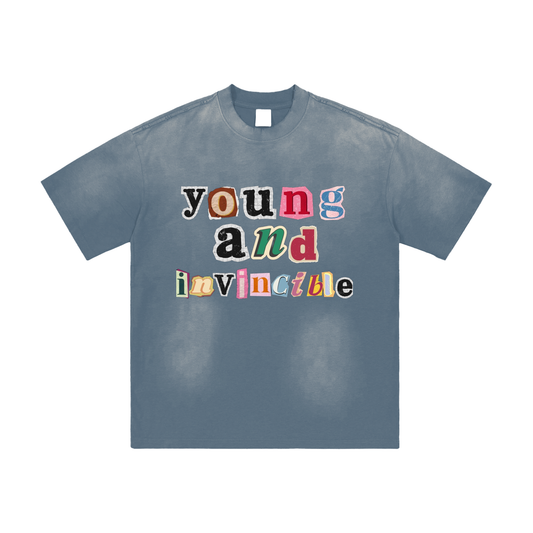 Abandoned Art Hand-Frayed Sunfade T-Shirt